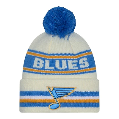 St. Louis Blues Classic New Era Cuffed Knit Pom Beanie Hat