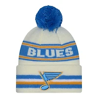 St. Louis Blues Classic New Era Cuffed Knit Pom Beanie Hat