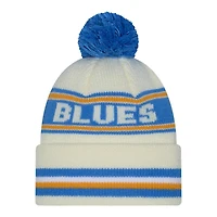 St. Louis Blues Classic New Era Cuffed Knit Pom Beanie Hat