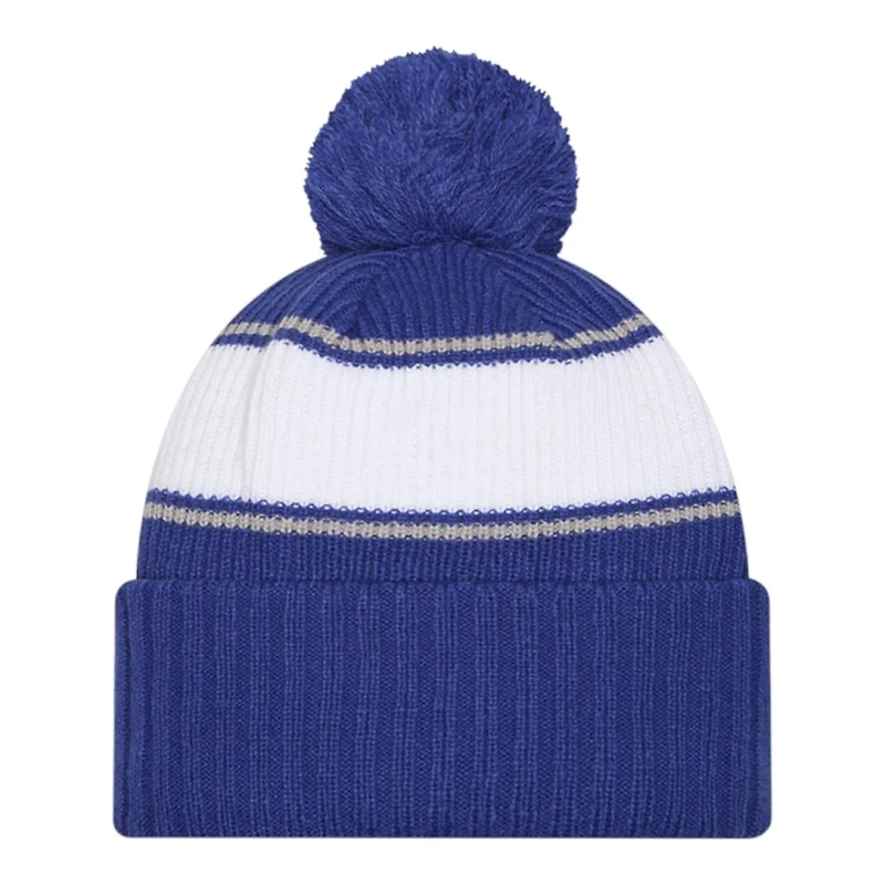 Kentucky Wildcats Royal Blue Bold New Era Cuffed Knit Pom Beanie Hat