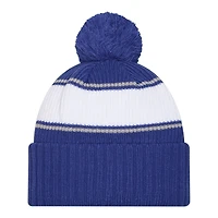 Kentucky Wildcats Royal Blue Bold New Era Cuffed Knit Pom Beanie Hat