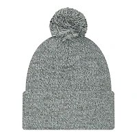 Green Bay Packers Green Marl New Era Cuffed Knit Pom Beanie Hat