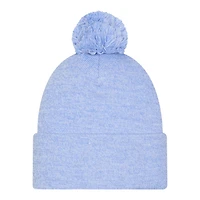 Memphis Grizzlies Blue Marl New Era Cuffed Knit Pom Beanie Hat