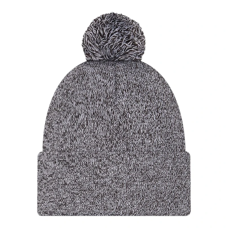 Missouri Tigers Black Marl New Era Cuffed Knit Pom Beanie Hat