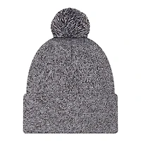 Missouri Tigers Black Marl New Era Cuffed Knit Pom Beanie Hat