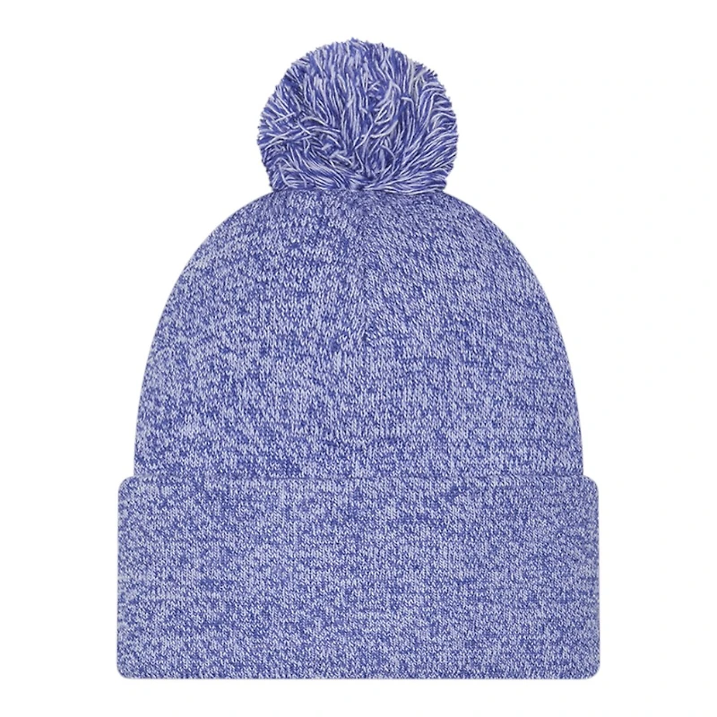 Kentucky Wildcats Blue Marl New Era Cuffed Knit Pom Beanie Hat