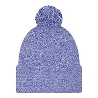 Kentucky Wildcats Blue Marl New Era Cuffed Knit Pom Beanie Hat