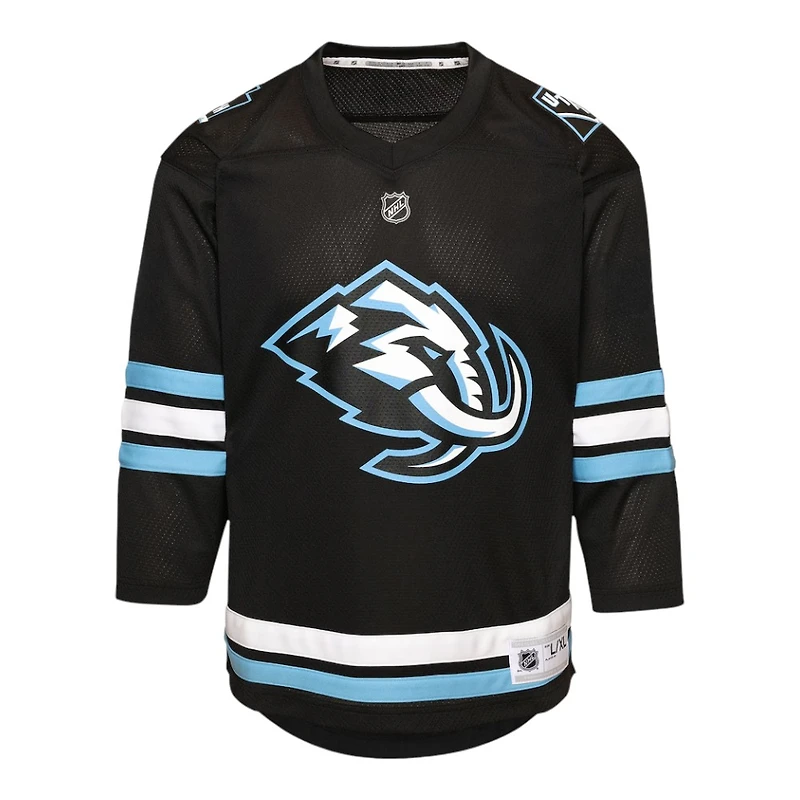 Youth Utah Mammoth Black Home Fanatics Jersey
