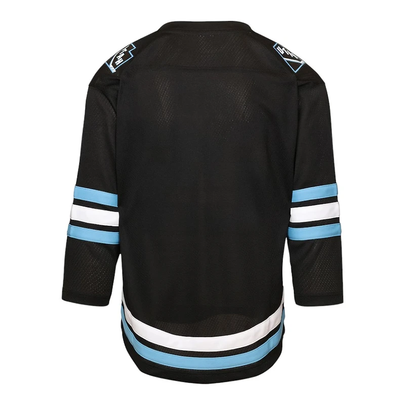 Youth Utah Mammoth Black Home Fanatics Jersey