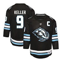 Youth Utah Mammoth Clayton Keller Black Home NHL Replica Jersey