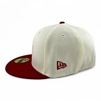 Anaheim Angels Chrome and Red "Halos Collection" 60th Anniversary Patch Gray UV New Era 59FIFTY Fitted Hat