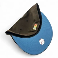 Anaheim Angels Walnut "Halos Collection" 40th Anniversary Patch Sky Blue UV New Era 59FIFTY Fitted Hat