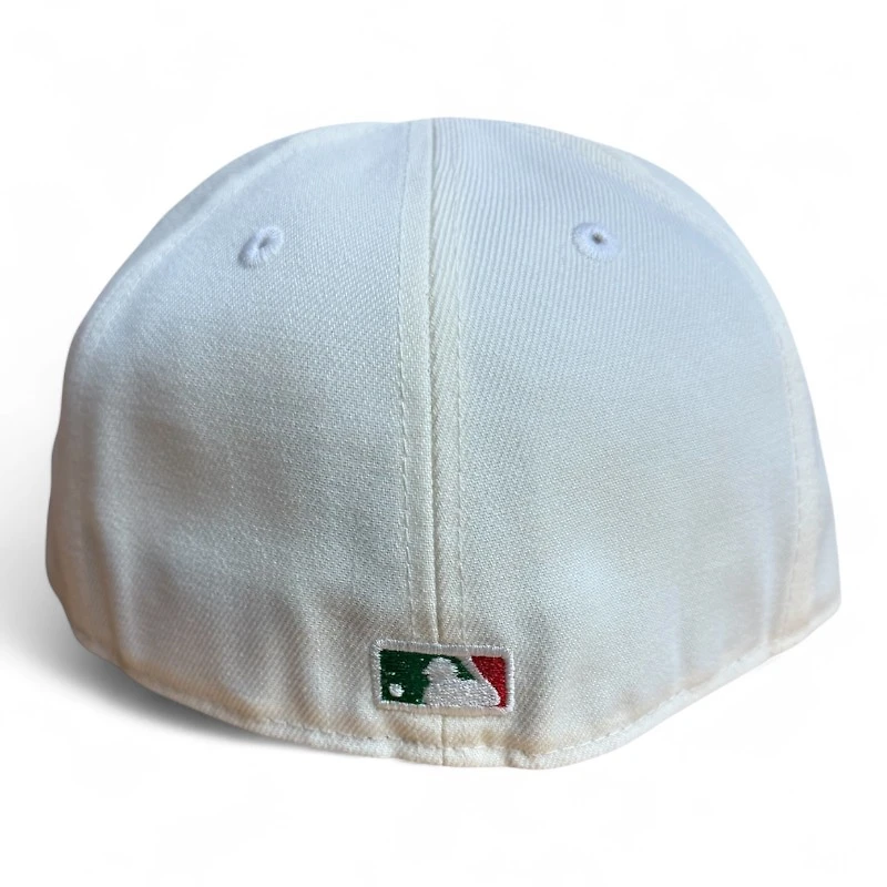 Los Angeles Dodgers Chrome and Green with Cream UV New Era 59FIFTY Fitted Hat