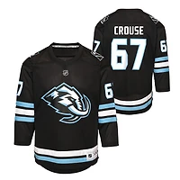 Youth Utah Mammoth Lawson Crouse Black Home NHL Replica Jersey