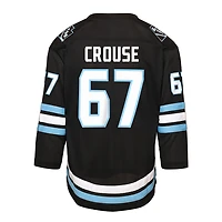Youth Utah Mammoth Lawson Crouse Black Home NHL Replica Jersey