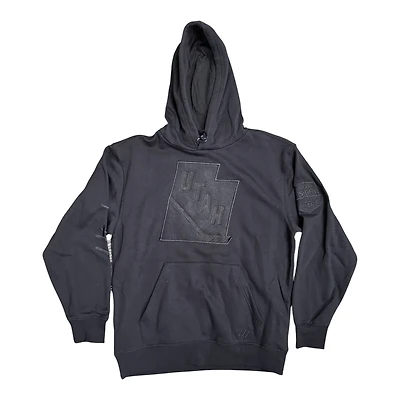 Utah Mammoth Black Phantom Mitchell & Ness Fleece Hoodie