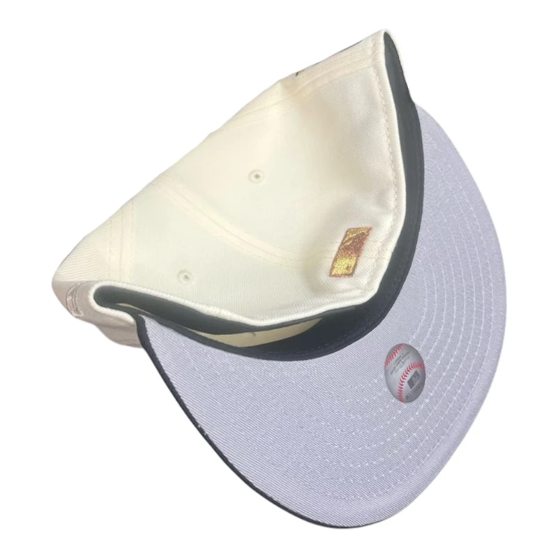 Los Angeles Dodgers Chrome and Black Tokyo Series Patch Grey UV New Era 59FIFTY Fitted Hat