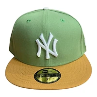 New York Yankees Matcha Green and Panama Tan Era 59FIFTY Fitted Hat