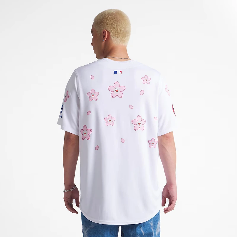 Los Angeles Dodgers Blank Nike x Takashi Murakami MLB World Tour Tokyo Series White Home Limited Player Jersey