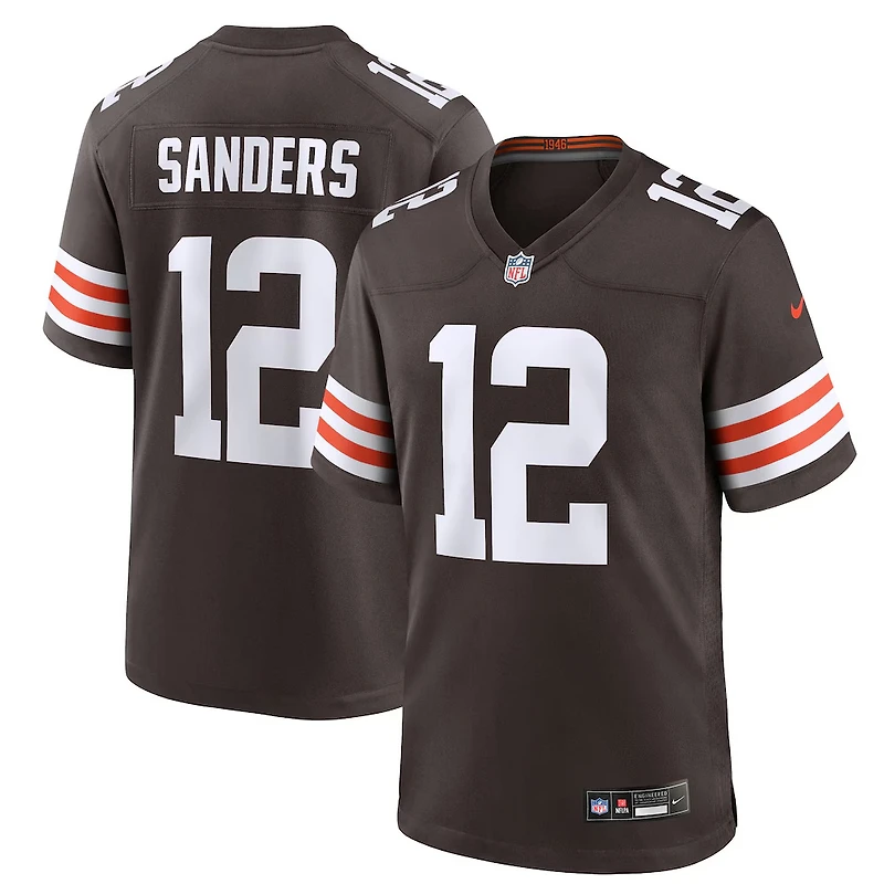 Cleveland Browns Shedeur Sanders Nike Brown Game Player Jersey