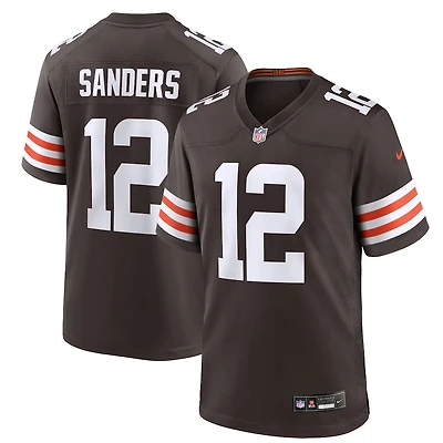 Cleveland Browns Shedeur Sanders Nike Brown Game Player Jersey