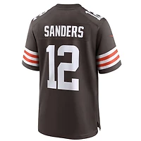 Cleveland Browns Shedeur Sanders Nike Brown Game Player Jersey