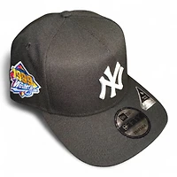 New York Yankees Black 1999 World Series Patch Pink UV New Era A-Frame Snapback Hat