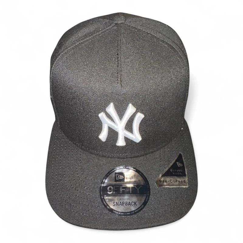 New York Yankees Black 1999 World Series Patch Pink UV New Era A-Frame Snapback Hat