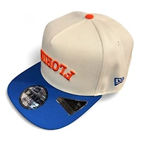 Florida Gators Chrome and Royal Upside Down Gray UV New Era A-Frame Snapback Hat