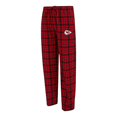 Kansas City Chiefs Red Concepts Sport Hawthorn Flannel Sleep Pajama Lounge Pants