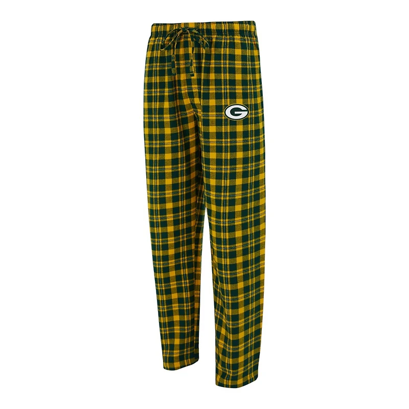 Green Bay Packers Concepts Sport Hawthorn Flannel Sleep Pajama Lounge Pants