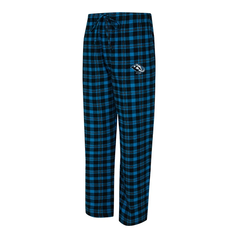 Utah Mammoth Black Concepts Sport Hawthorn Flannel Sleep Pajama Lounge Pants