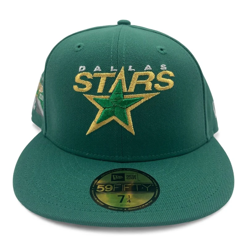 Dallas Stars Emerald Green Decade Patch Pink UV New Era 59FIFTY Fitted Hat
