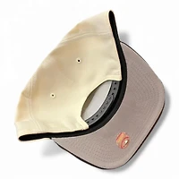 New York Yankees Chrome and Graphite New Era 9FIFTY A-Frame Snapback Hat