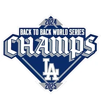 Los Angeles Dodgers Royal Blue Back-to-Back World Series Champs Diamond Patch New Era 59FIFTY Fitted Hat