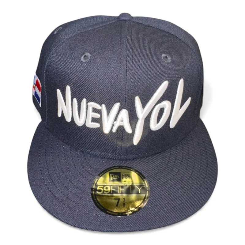 NuevaYol Navy Dominican Republic Patch with Kelly Green UV New Era 59FIFTY Fitted Hat