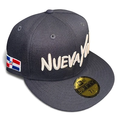 NuevaYol Navy Dominican Republic Patch with Kelly Green UV New Era 59FIFTY Fitted Hat