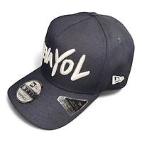 NuevaYol Navy Puerto Rico PR Flag Patch Kelly Green UV New Era A-Frame Snapback Hat