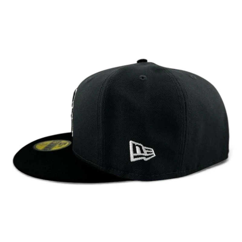 California Angels Graphite and Black "Halos Collection" 35th Anniversary Patch Gray UV New Era 59FIFTY Fitted Hat