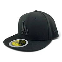 Kids Los Angeles Dodgers Black on with UV Custom New Era 59FIFTY Fitted Hat