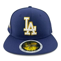 Kids Los Angeles Dodgers Light Navy "WS24 Collection" Gray UV Custom New Era 59FIFTY Fitted Hat