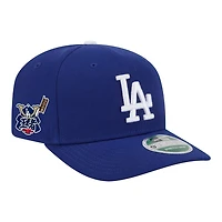 Los Angeles Dodgers Royal Blue World Series Champs Samurai Patch New Era 9SEVENTY Stretch-Snap Hat