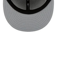 Los Angeles Dodgers All Black Back-to-Back World Series Champs Circle Patch New Era 59FIFTY Fitted Hat