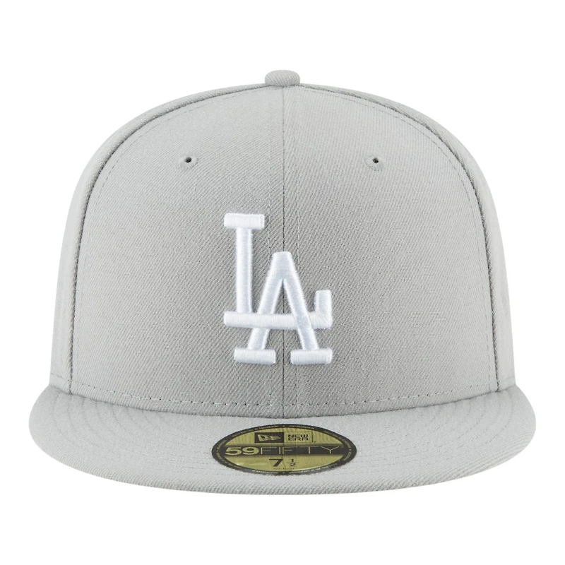 Los Angeles Dodgers Gray World Series Champs Samurai Patch Grey UV New Era 59FIFTY Fitted Hat