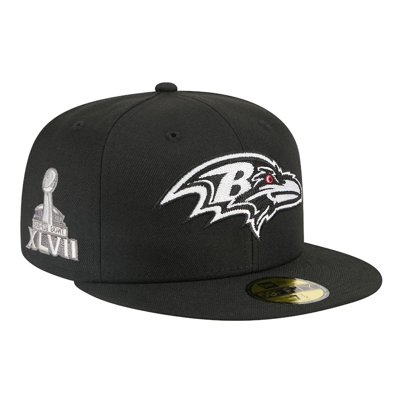 Baltimore Ravens Black New Era x Alpha Industries 59FIFTY Fitted Hat