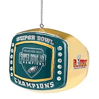 Philadelphia Eagles Super Bowl LIX Champions Ring Christmas Ornament