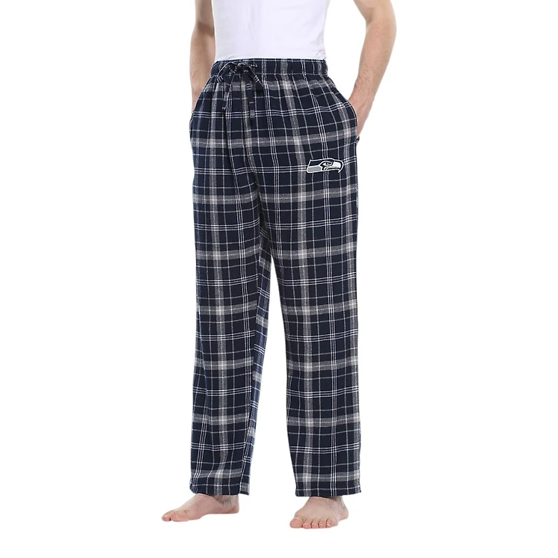 Seattle Seahawks Navy Concepts Sport Ultimate Flannel Sleep Pajama Lounge Pants