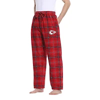 Kansas City Chiefs Red Concepts Sport Ultimate Flannel Sleep Pajama Lounge Pants