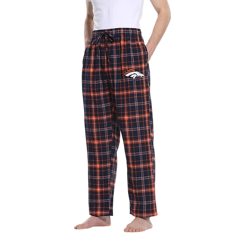 Denver Broncos Navy Concepts Sport Ultimate Flannel Sleep Pajama Lounge Pants