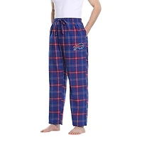 Buffalo Bills Royal Blue Concepts Sport Ultimate Flannel Sleep Pajama Lounge Pants